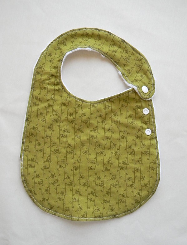 Vine Adjustable Side Snap Bib