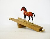 Boot Jack Bootjack - Wood Soft Deer Leather - Rustic - Hang Up - Handy
