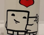 Super Meat Boy (LOVE Mug) coffee mug