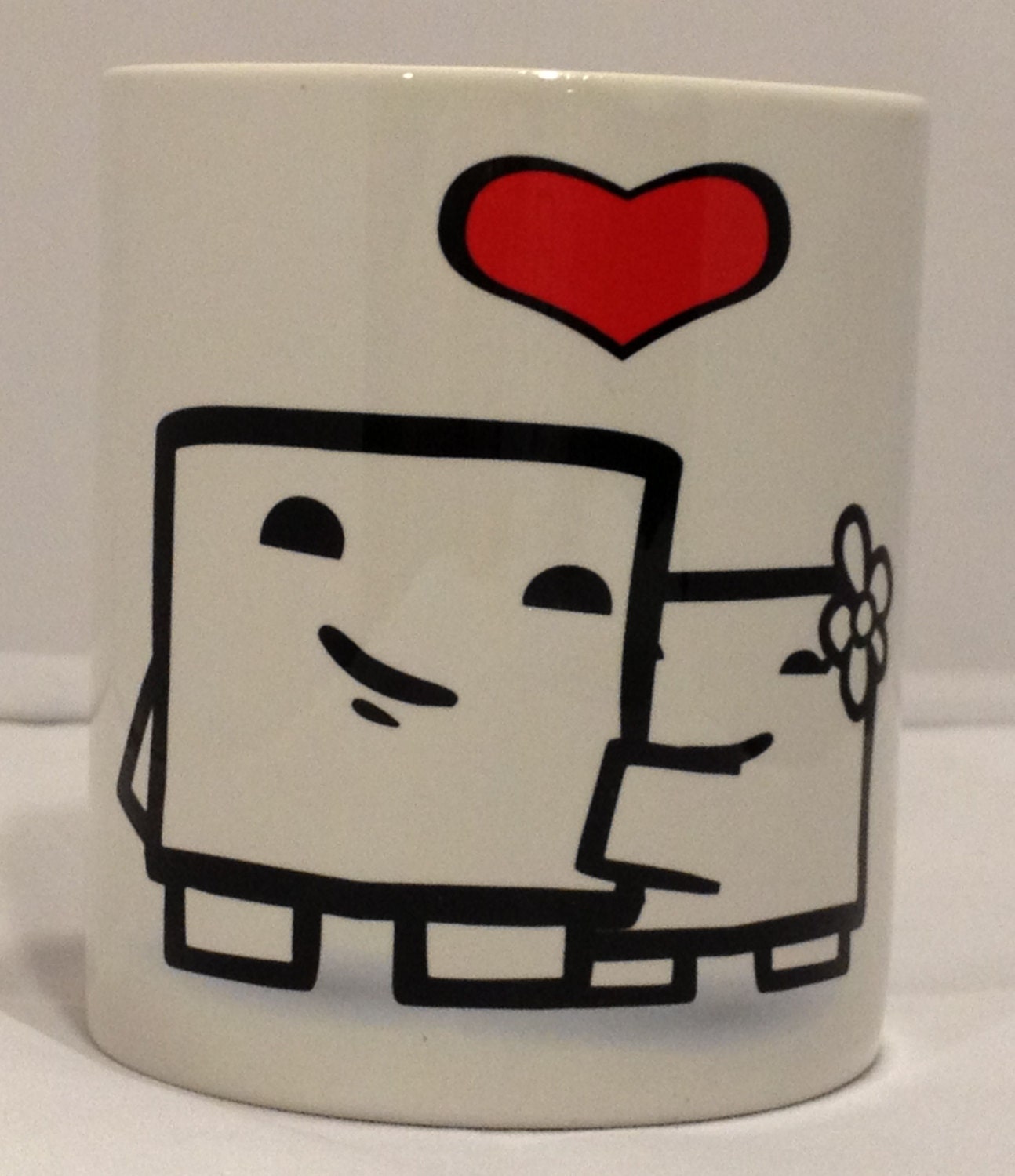 Super Meat Boy (LOVE Mug) coffee mug
