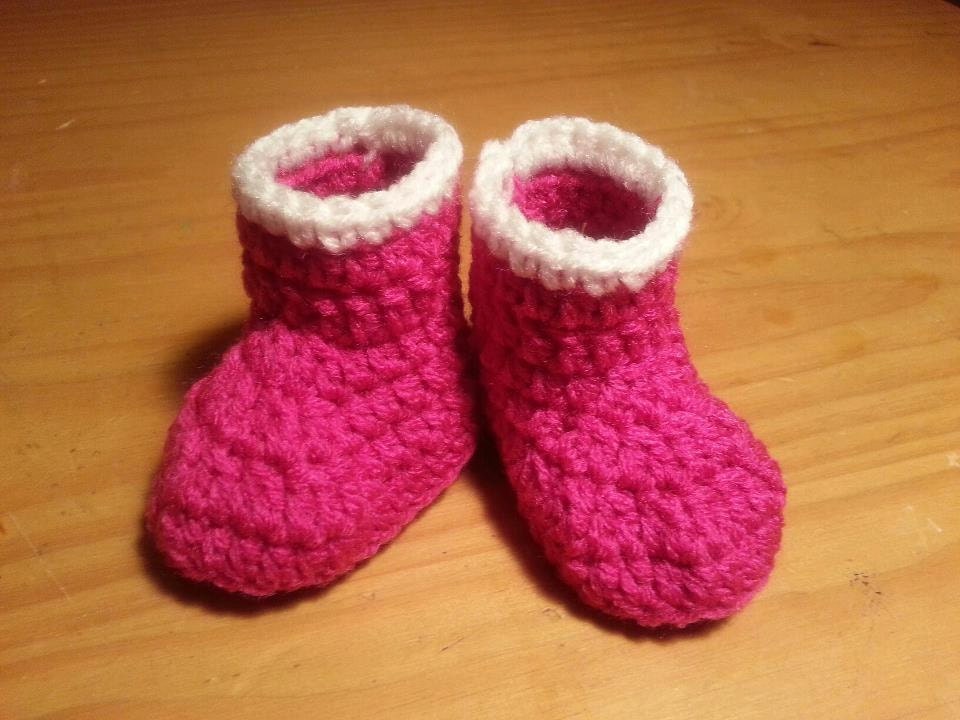 Baby Booties - You Pick Colors - Shoes Winter Outfit Newborn Boy Girl Halloween Thanksgiving Photo Prop Accessory