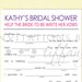 Printable Bridal Shower Libs - PDF File