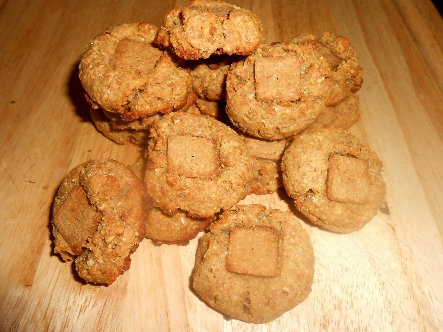 Senior Dog Glucosamine Joint Health Chicken Liver Treat Cookies 24 Doggie Run Arounds