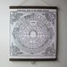 Canvas Vintage Style School Chart with Wood Trim - Language Chart (17" x20")