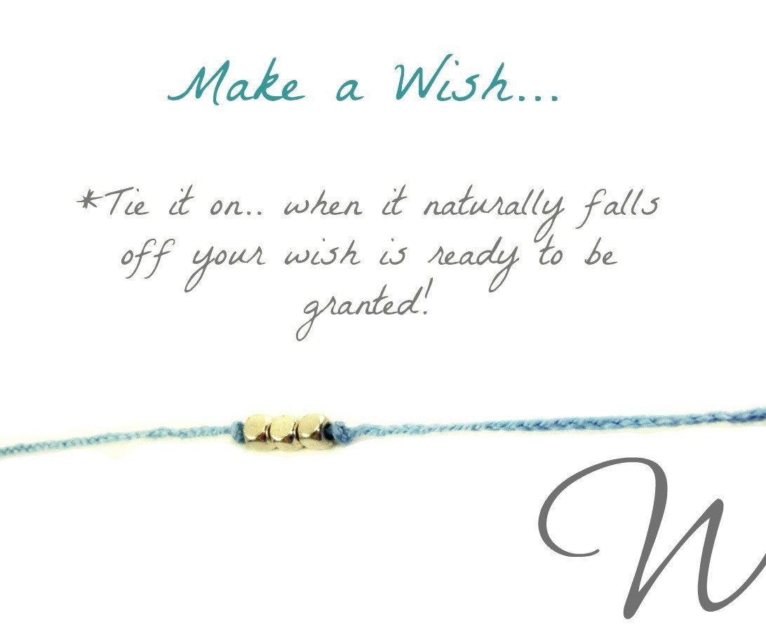Wishlet Bracelet/Anklet by Wrapology - ANY color of the Rainbow - Bulk orders available