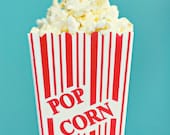 Fine Art Photography -  Vintage Pop Corn retro 8x10 photograph photo prints wall art home decor blue red teal