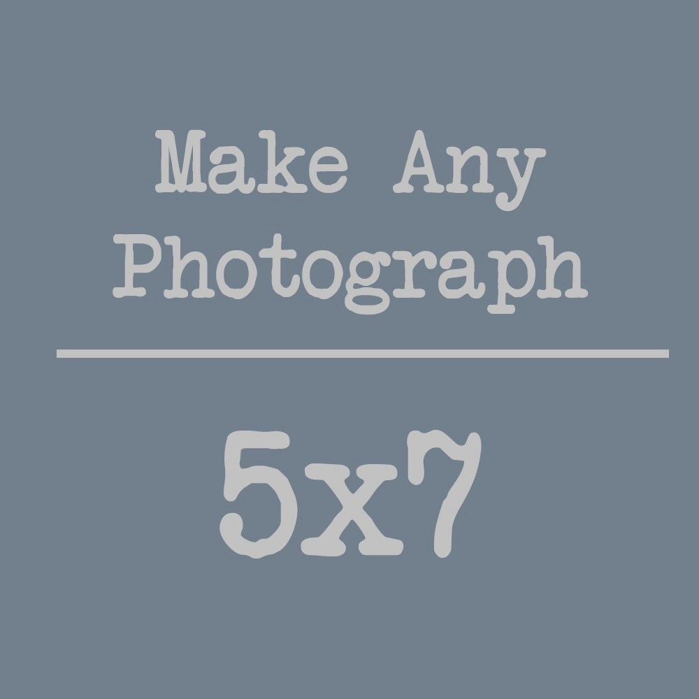 5x7 CUSTOM - Photo Art Print, Modern Home Decor