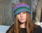 Tribal Topper Hand Knitted Hat