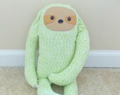 Sloth Stuffed Animal - Large Animal Plush - A Bit of Whimsy Doll