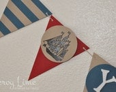 Pirate Ship Birthday Boy Party Banner - Yo Ho Yo Ho