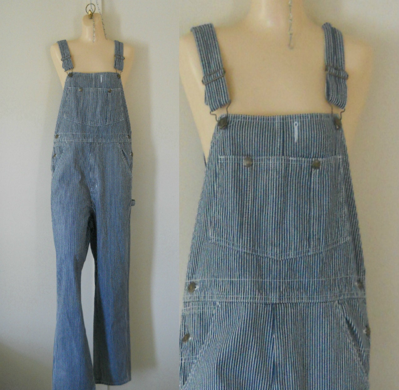 Train Stripe Women Overalls Womens Denim Overalls Womens Bib Overalls Over Alls Blue Jean Overalls Jeans Denim Jumper One Piece Jumpsuit 90s