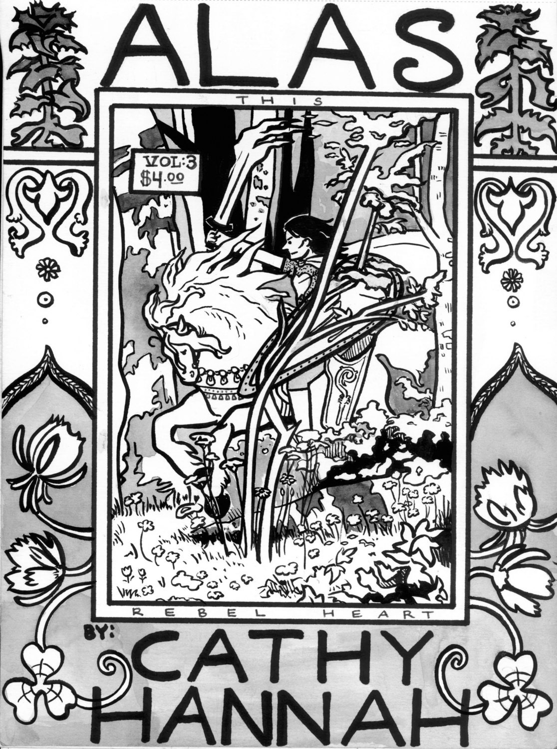 Alas Issue 3 by Cathy Hannah Autobiographical Comics Journalism in Chicago