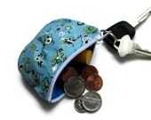 Coin Purse, Keychain Coin Purse, Fabric Change Purse