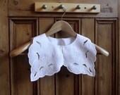 womens peter pan  white detacheble collar vintage lace clothing ladies accessory preppy flowers lacy