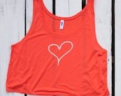 Rope Heart Crop Tank