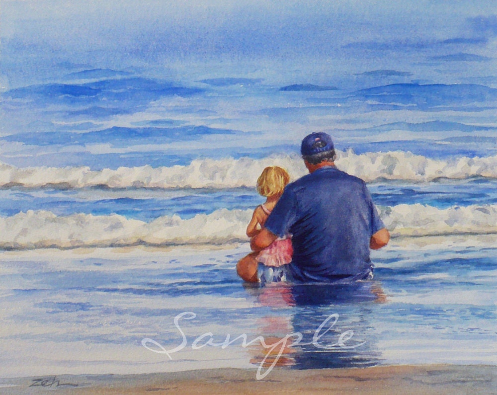 8x10 Custom Commissioned Watercolor or Oil Painting Janet Zeh