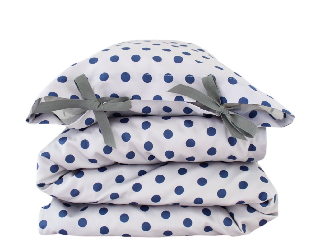 ORGANIC Toddler Bedding set - Dotty