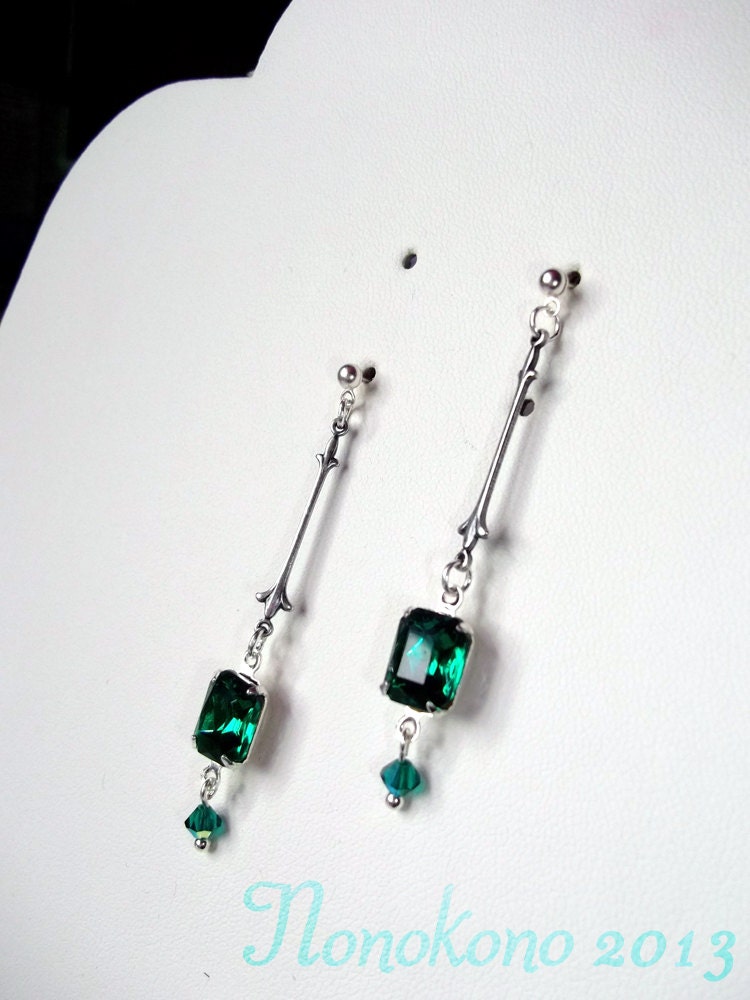 Emerald City Earrings