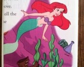 Disney Coasters The Little Mermaid Set of 4 Handmade Cork Coasters
