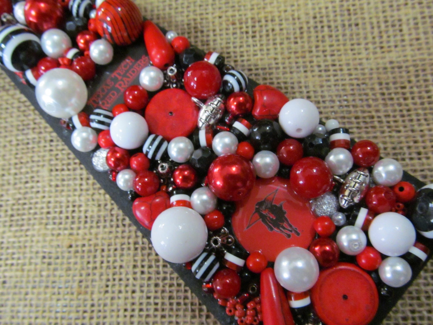 Texas Tech Red Raiders Embellished Cross Wall Hanging