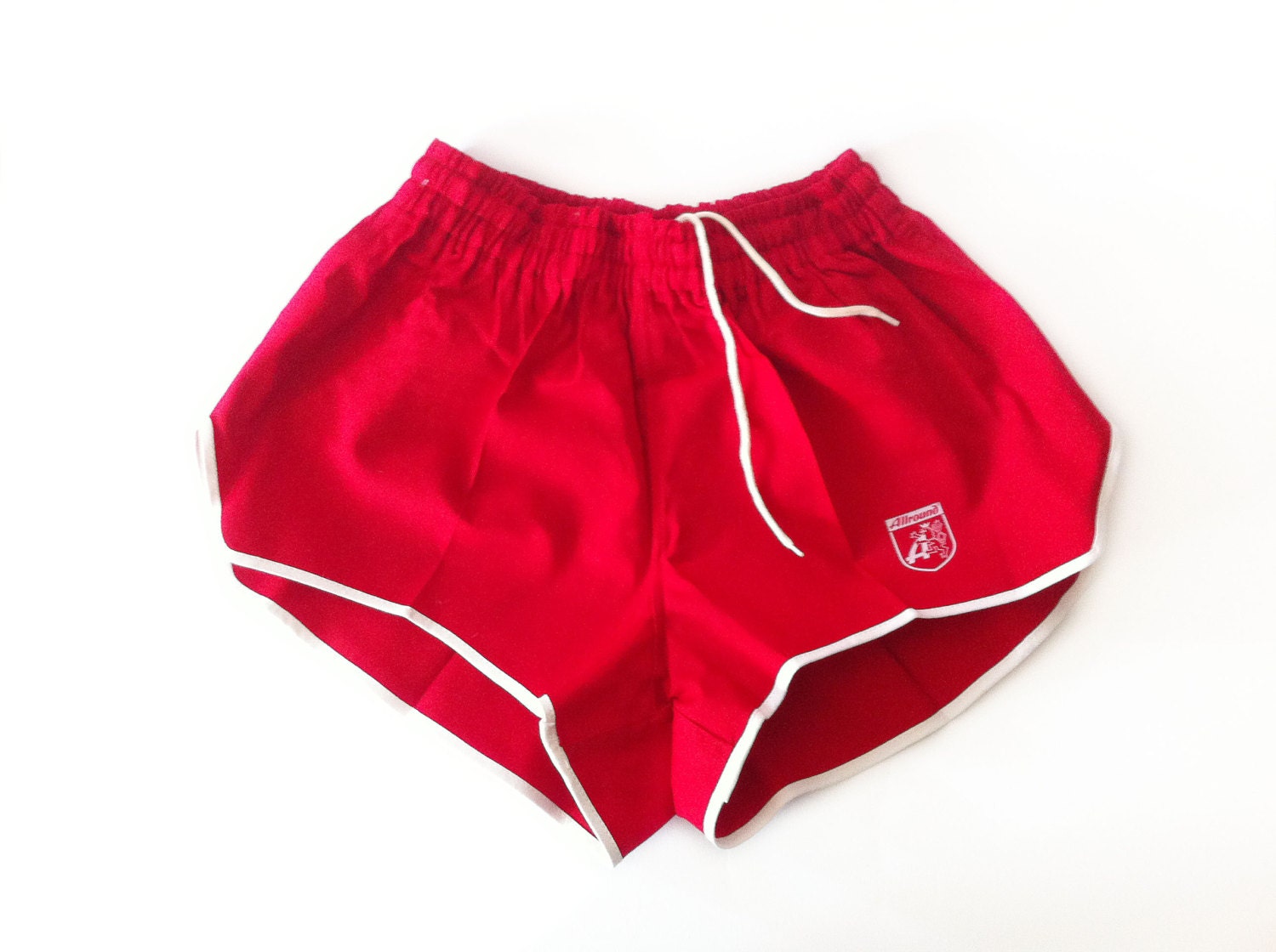 Vintage red running Shorts, 70s size XS / S