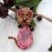 Vintage Alice Caviness Cat Kitty Rhinestone Brooch