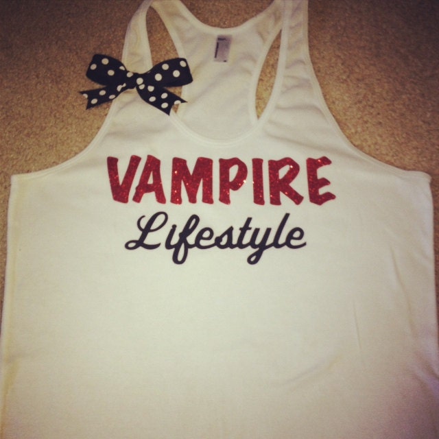 Vampire Lifestyle Racer-back Tank