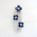 Diamond and Blue Sapphire 1.00 Carat 14kt Solid White Gold Pendant