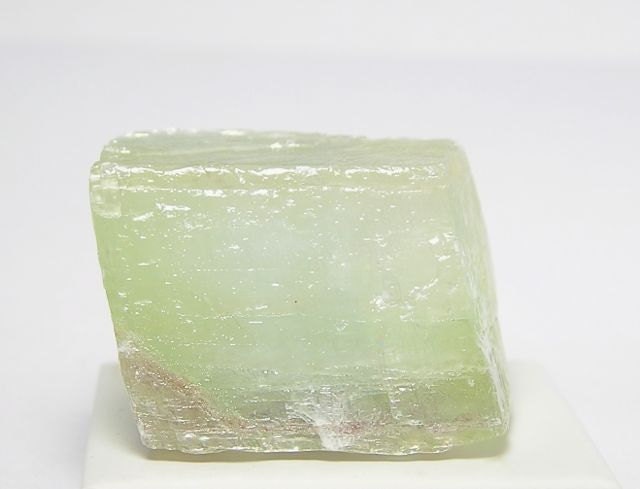 Lime Green Calcite Stone Mexican Mineral Specimen Free US Ship