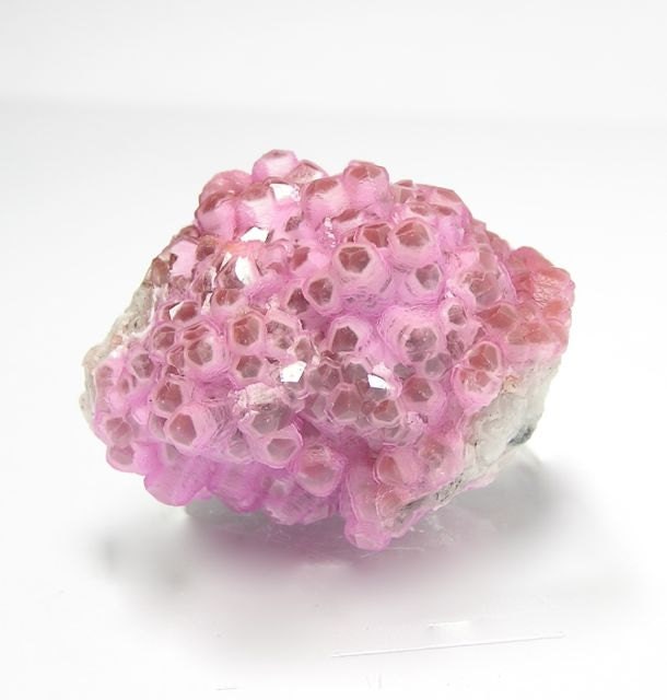 Pink Cobaltian Cobalto Calcite Pink Crystal Cluster Mineral Specimen