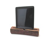 Natural Sierra Red Wood iPad Dock