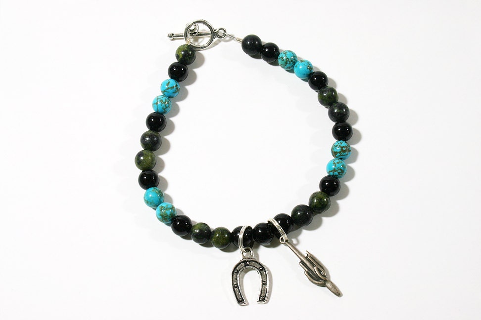 Wild West Inspired Cowboy Cowgirl Bracelet