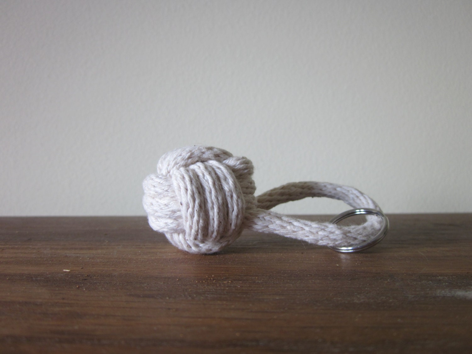 mini rope knot keychain