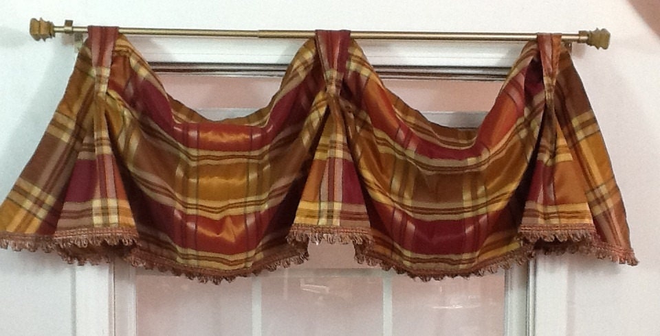 Custom for Donna West  trim for victory swags, 1 runner and 4 placemats shipping for same when don