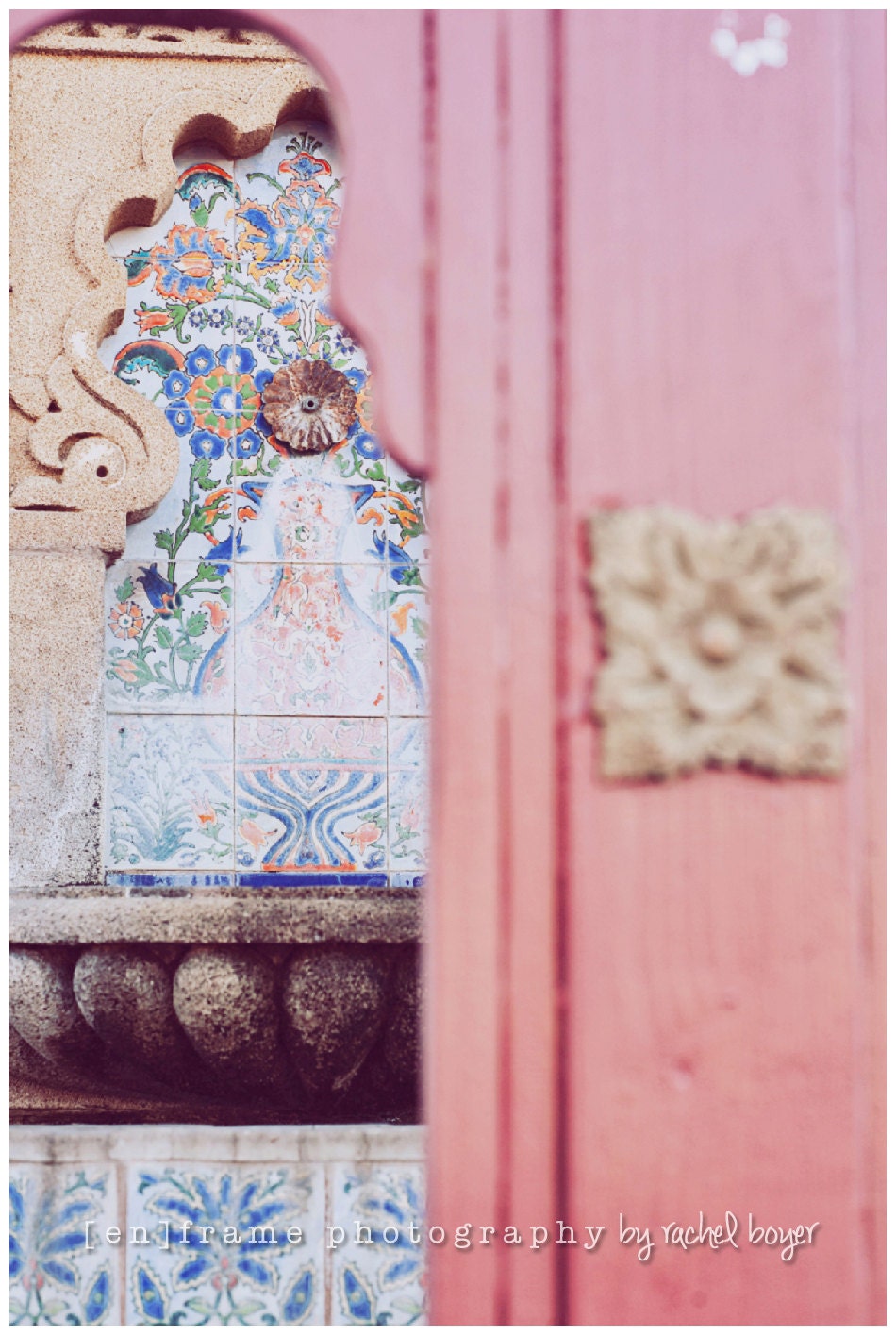 Travel Photography, Tucson, Arizona, The Lost Barrio. Moroccan meets Southwestern 8x12 Fine Art Photograph