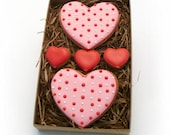 Decorated Cookies - Mother's Day - Dots - Small Gift Box