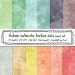 pastel watercolor texture digital paper set, vintage colors photography backgrounds, rainbow grunge texture - 446