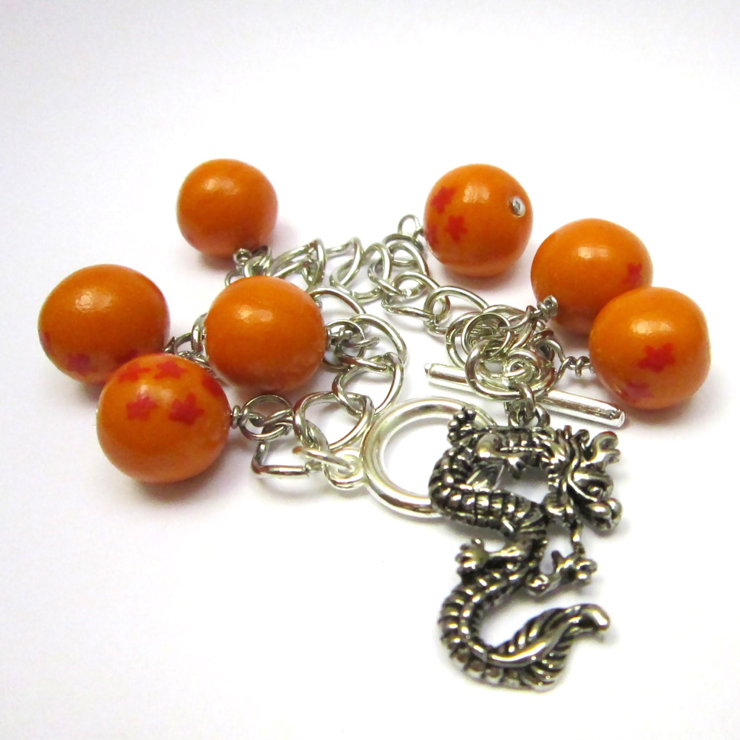 Dragon Ball Z charm bracelet with Dragon charm