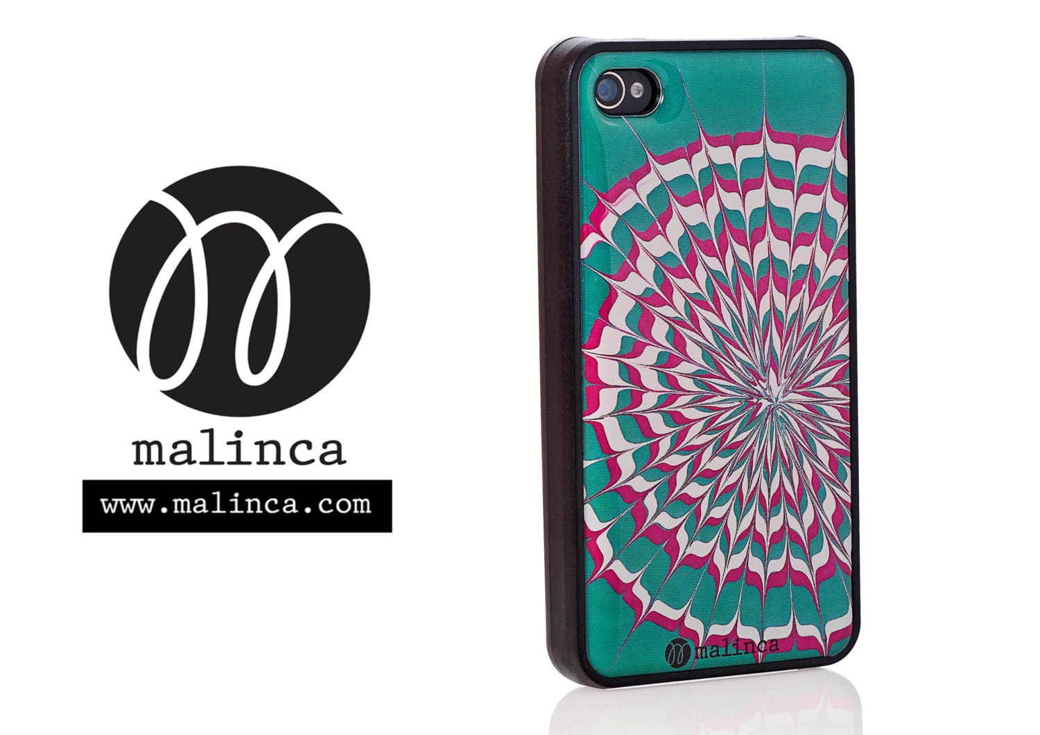 Free Shipping. iphone 4/4s case, Spiral, Turquoise, pink, White, iPhone hard Case, iPhone 4 Hard Plastic Case, colorful