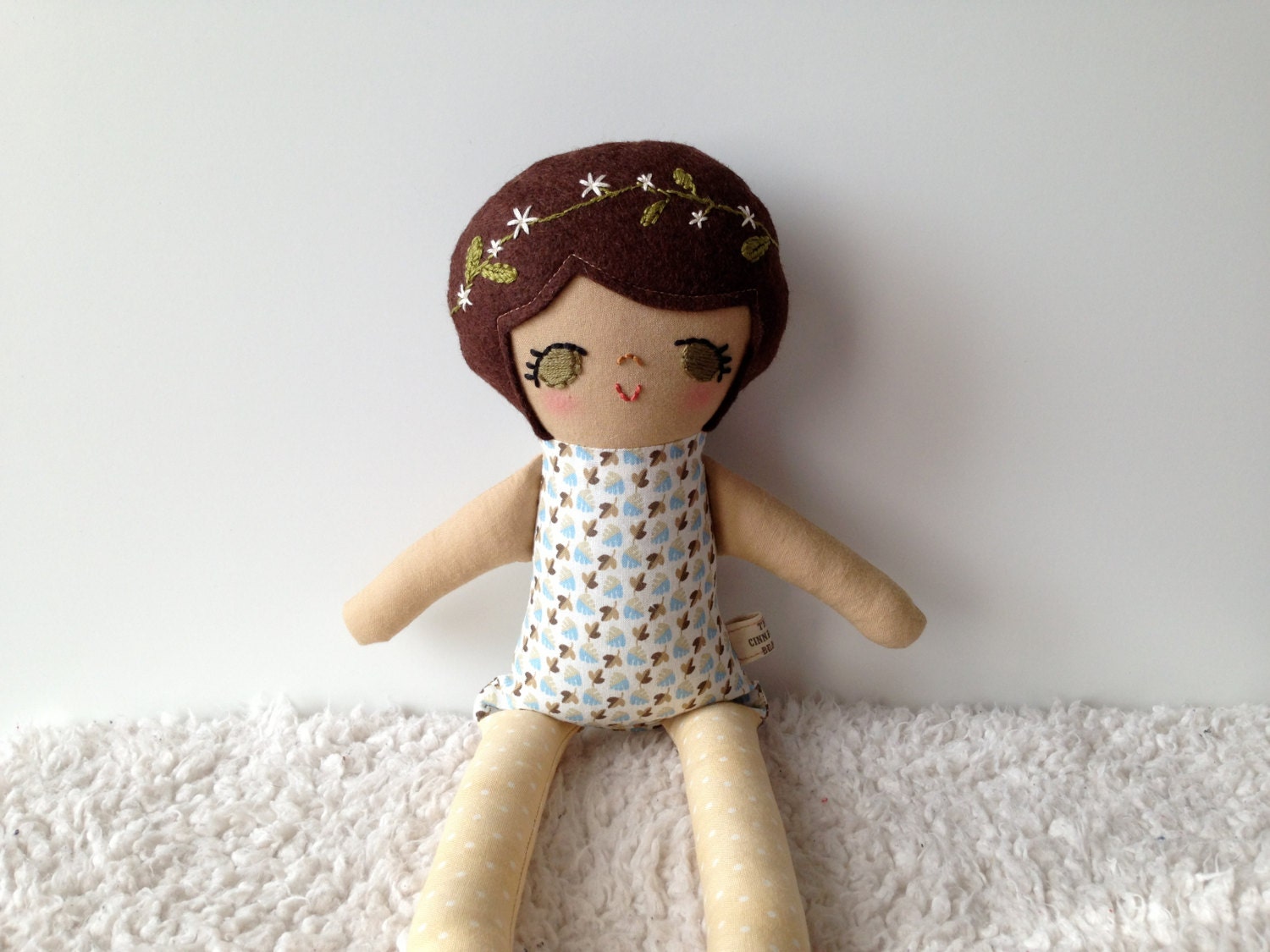 Libby the soft cloth girl rag doll