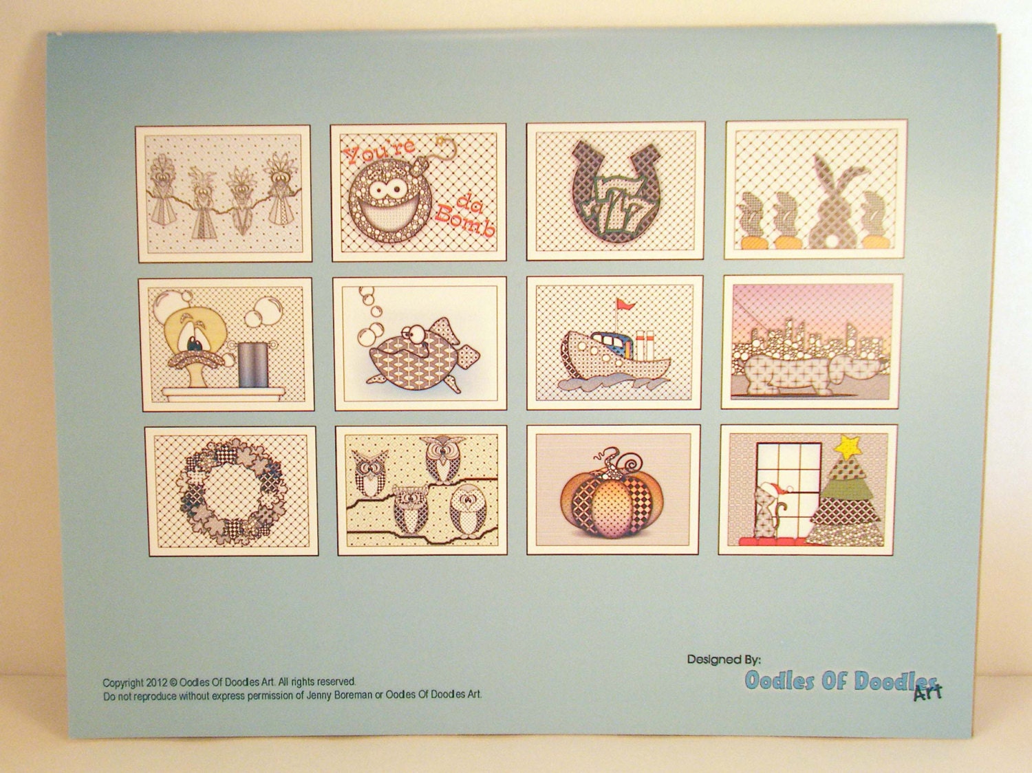 2013 Wall Calendar - Zentangle Inspired Designs