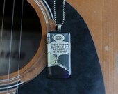 COMIC NECKLACE Quote Me On "Retarded"