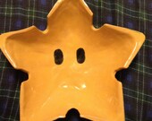 Ceramic Mario World Star Bowl Ashtray 