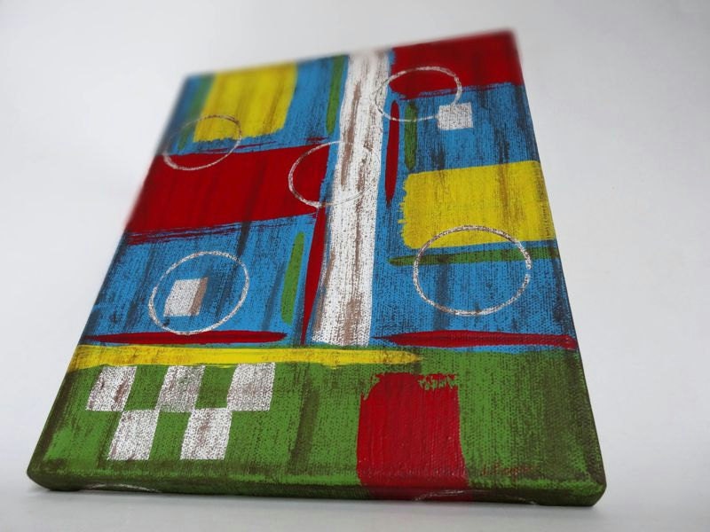 Small Abstract Painting Contemporary Art Painting on Canvas Modern Art Original Painting