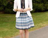 Gold Tassel Necklace worn by Kimberly of Penny Pincher Fashion