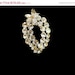 ON SALE 30% OFF Weiss Large Clear Diamond Like Rhinestone Booch / Pin