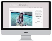 Falling Daisies- 2 column WordPress.org or Blogger Theme