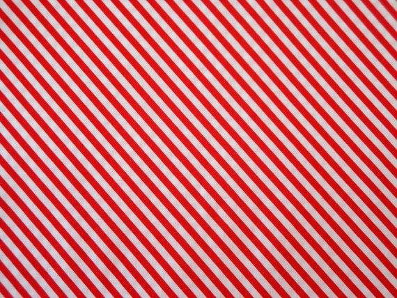 Riley Blake Fabric - 1 Fat Quarter Little Red Riding Hood Stripe in Red by Tasha Noel