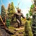 Sasquatch Country - Bigfoot Forest - Deluxe Terrarium / Diorama