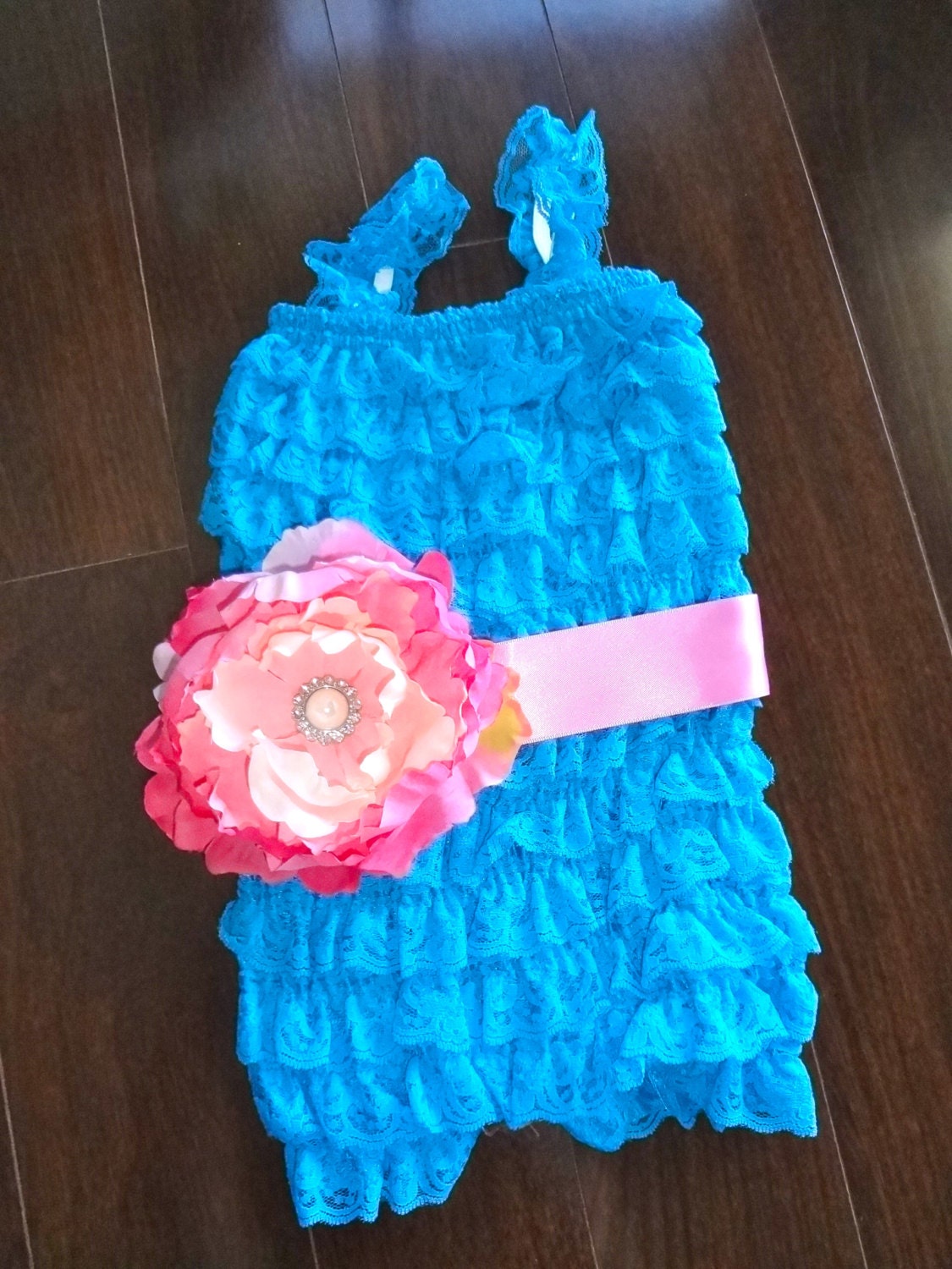 4-7x Lace Romper-Baby Lace Romper-Ruffle Romper-Lace Petti Romper-Baby GIrl-Kids Easter Photo Prop